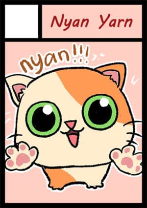 Nyan Yarn circle cut